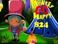 게임 Monkey Go Happy Stage 824 온라인