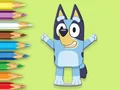 게임 Coloring Book: Happy Bluey 온라인