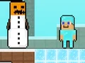 게임 Noob vs Pro Snowman 온라인