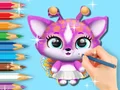 게임 Coloring Book: Cute Fluvsies 온라인