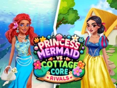 게임 Princess Cottage Core vs Mermaid Core Rivals 온라인