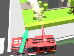 게임 Fire Truck Rescue Driving 온라인
