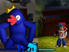 게임 FNF vs Rainbow Friends 온라인