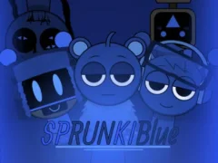 게임 Sprunki Blue Mod 온라인