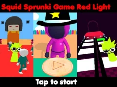 게임 Squid Sprunki Game Red Light 온라인