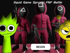 게임 Squid Game Sprunki Fnf Battle 온라인