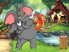 게임 Squirrel Trapped To Giant Elephant 온라인
