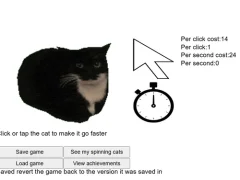 게임 Spinning Cat Clicker 온라인