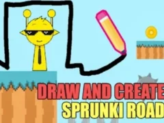 게임 Draw And Create Sprunki Road 온라인
