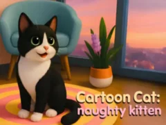 게임 Cartoon Сat: naughty kitten 온라인