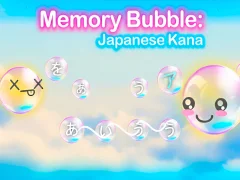 게임 Memory Bubble: Japanese Kana 온라인