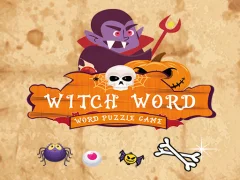 게임 Witch Word Halloween Puzzel Game 온라인