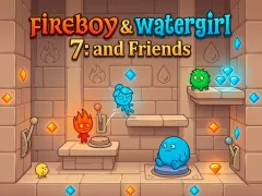 게임 Fireboy & Watergirl 7: and Friends 온라인