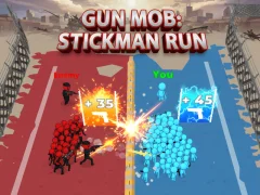 게임 Gun Mob: Stickman Run 온라인