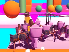 게임 Fall Skibidi Toilet 온라인