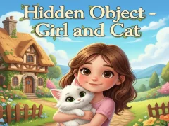 게임 Hidden Object - Girl and Cat 온라인