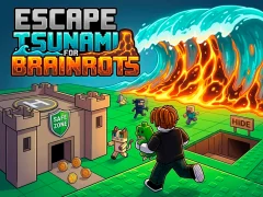 게임 Escape Tsunami for Brainrots 온라인