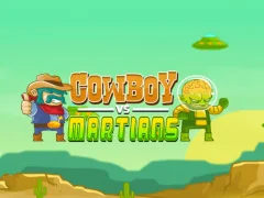 게임 Cowboys vs. Martians 온라인