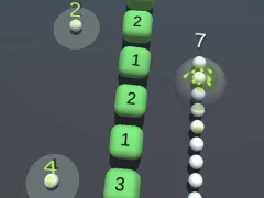 게임 Snake 3D Block 온라인