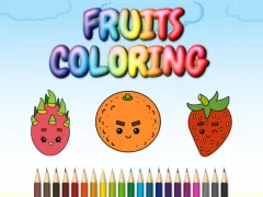 게임 FRUITS COLORING 온라인