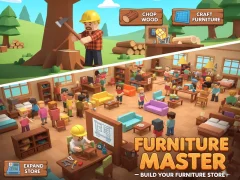 게임 Furniture Master – Build Your Furniture Stor 온라인