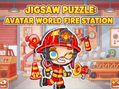 게임 Jigsaw Puzzle: Avatar World Fire Station 온라인