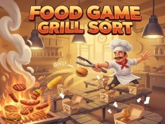 게임 Food Game Grill Sort 온라인