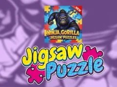 게임 Ninja Gorilla Jigsaw Puzzles 온라인
