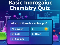게임 Basic Inorganic Chemistry Quiz 온라인