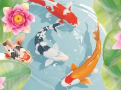 게임 Koi Fish Pond 온라인
