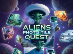 게임 Aliens Photo Tile Quest 온라인