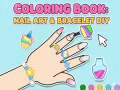 게임 Coloring Book: Nail Art & Bracelet Diy 온라인