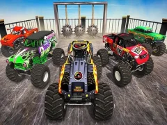 게임 Monster Truck Impossible Stunt Track 온라인