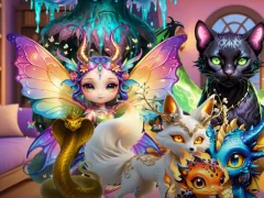 게임 Mysterious Familiars Enchanted Bestiary 온라인