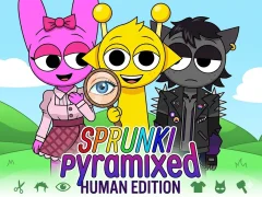 게임 Sprunki Pyramixed: Human Edition 온라인