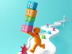 게임 Cube Stack 2048 온라인