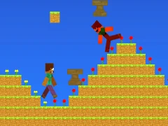 게임 Noob vs Pro But Anvil Rain Minecraft 온라인