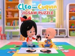 게임 Cleo and Cuquin Jigsaw Puzzle 온라인