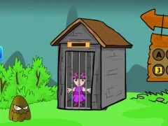 게임 Purple Beauty Girl Rescue 온라인