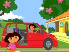 게임 Dora The explorer Dora's Ride-Along City Adventure 온라인