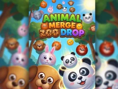 게임 Animal Merge Zoo Drop 온라인
