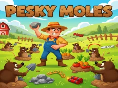 게임 Pesky Moles 온라인