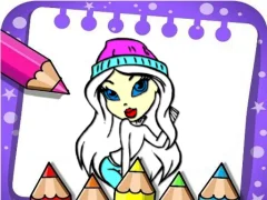 게임 Easy Bratz Coloring 온라인