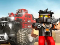 게임 Blocky Cars: Car Battle 온라인