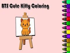 게임 BTS Cute Kitty Coloring 온라인