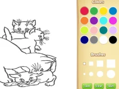 게임 Cats Coloring Book For Kids 온라인