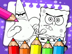 게임 Sponge Bob Coloring Book 온라인