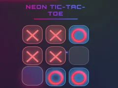 게임 Neon Tic Tac Toe 온라인