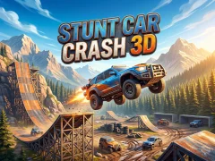 게임 Stunt Car Crash 3D 온라인