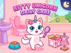 게임 Kitty Unicorn Daily Care 온라인